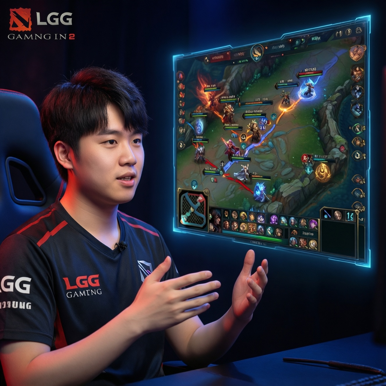 Davai порассуждал об игровом стиле Lgd gaming в dota 2